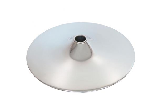 Base tonda in acciaio cromato FOCUS 39 Ø 390