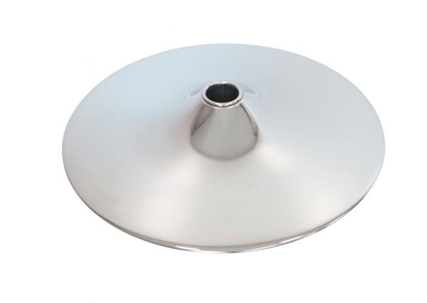Base tonda in acciaio cromato FOCUS 50 Ø 500